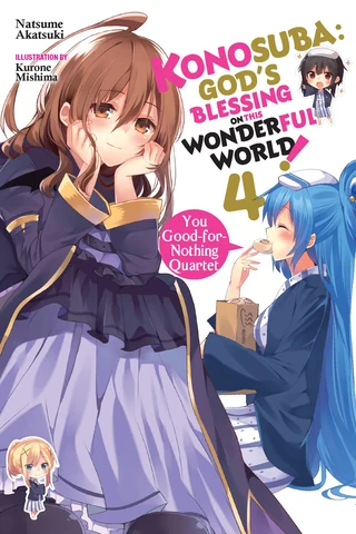 KonoSuba Cilt 4 kapak görseli
