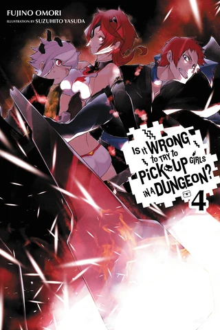 Is It Wrong to Try to Pick Up Girls in a Dungeon? - Cilt 4 kapak görseli