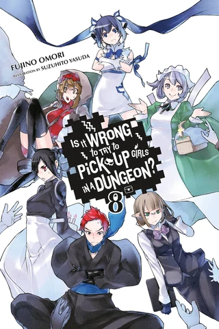 Is It Wrong to Try to Pick Up Girls in a Dungeon? - Cilt 8 kapak görseli