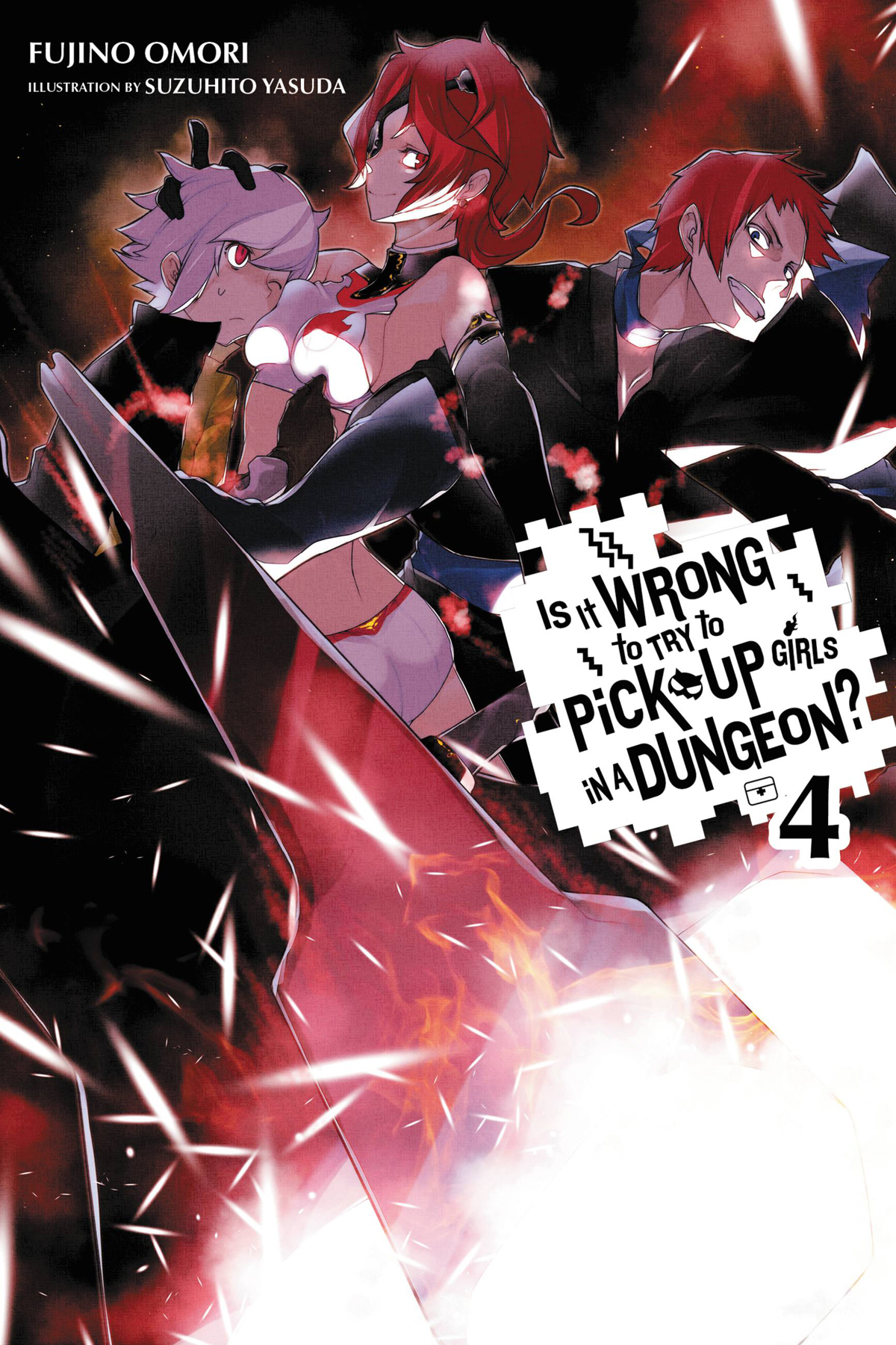 Is It Wrong to Try to Pick Up Girls in a Dungeon? - Cilt 4 kapağı