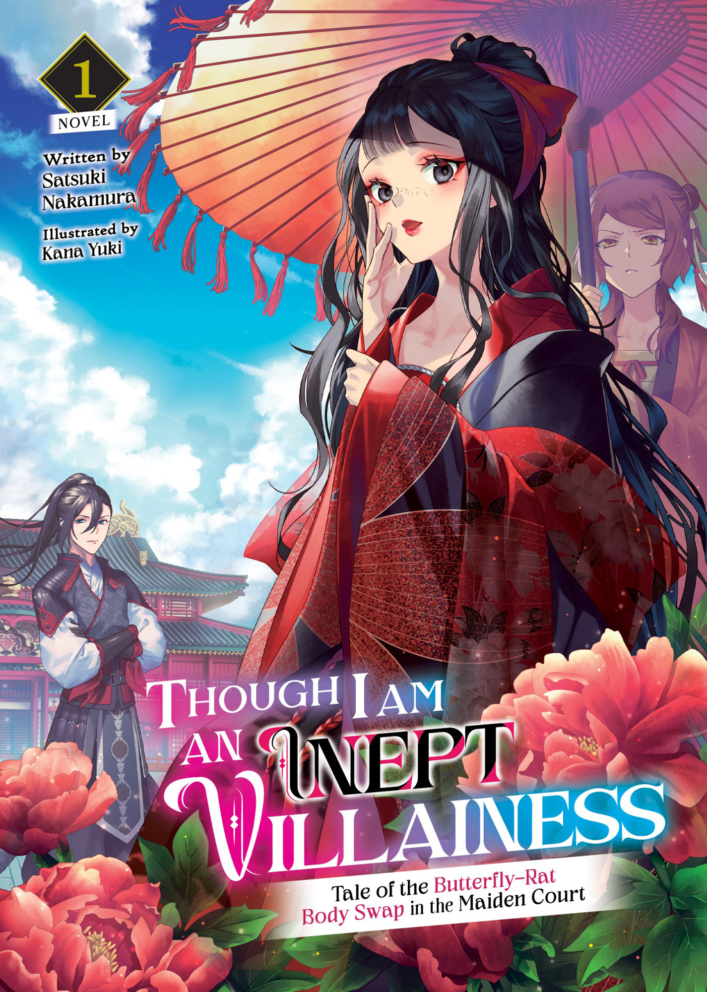 Though I Am an Inept Villainess: Tale of the Butterfly-Rat Body Swap in the Maiden Court - Cilt 1 kapağı